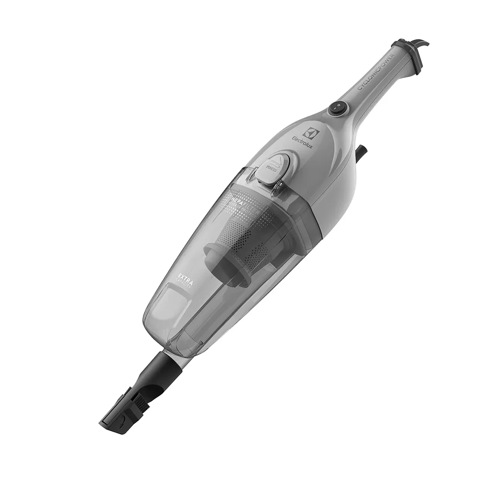 Aspirador de Pó Vertical com Fio Electrolux 1500W 2 em 1 Cyclonic Power Cinza (STK16)