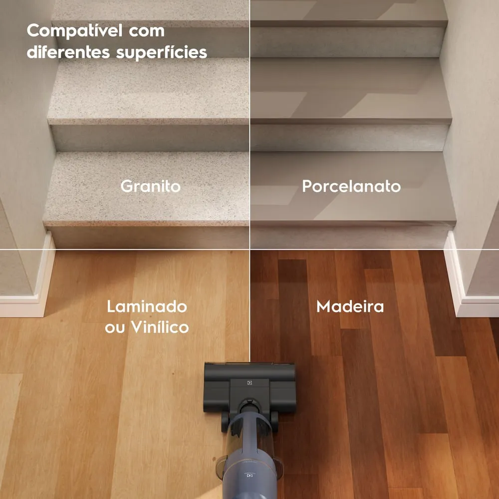 Aspirador Multifuncional sem Fio Electrolux 3 em 1 Painel LED e Bateria até 40 min (EMC2500)