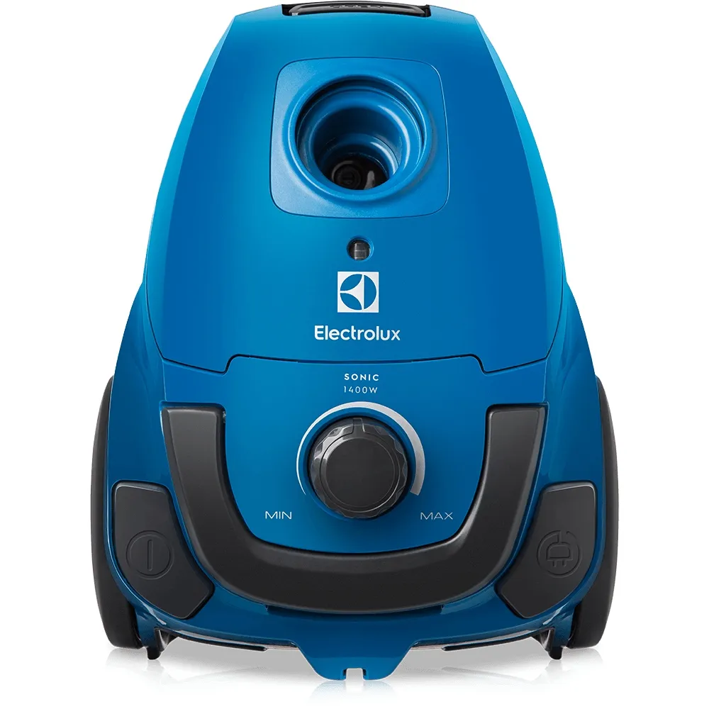 Aspirador de Pó com Saco Electrolux 1400W Compacto Sonic com tripla filtragem Azul (SON10)