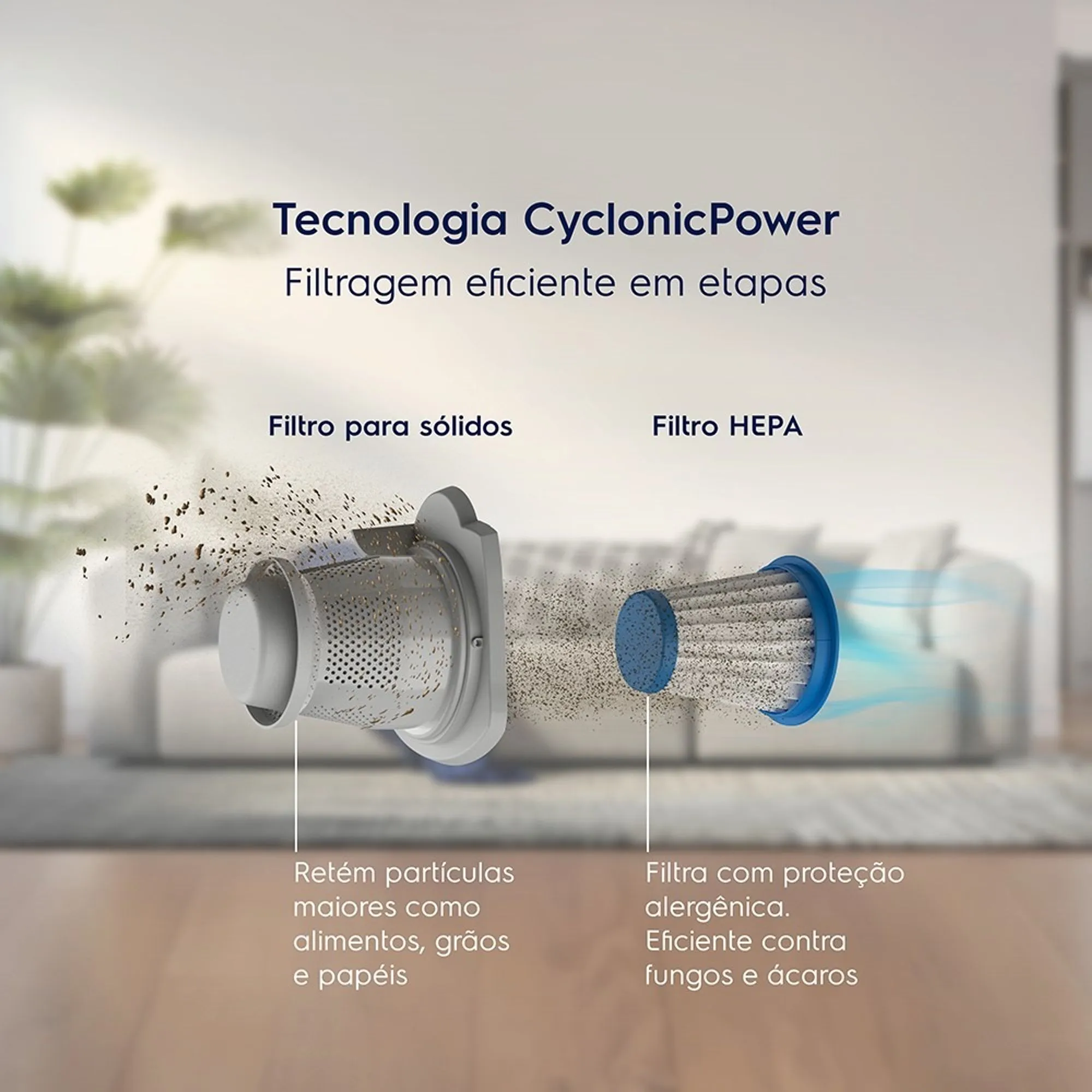 Aspirador de Pó Vertical com Fio Electrolux 1600W 2 em 1 Bocal Multi-Clean Azul (STK17)