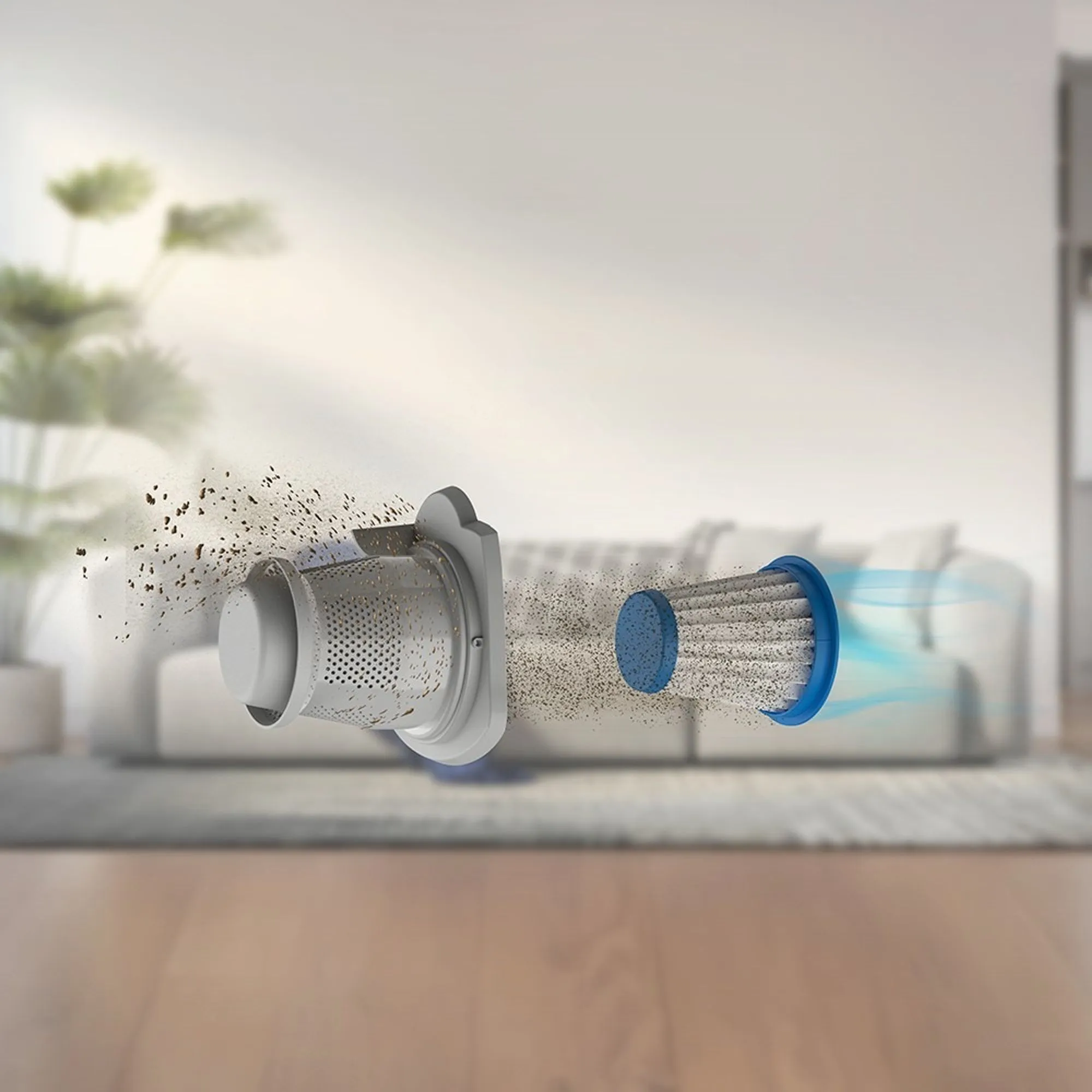 Aspirador de Pó Vertical com Fio Electrolux 1600W 2 em 1 Bocal Multi-Clean Azul (STK17)