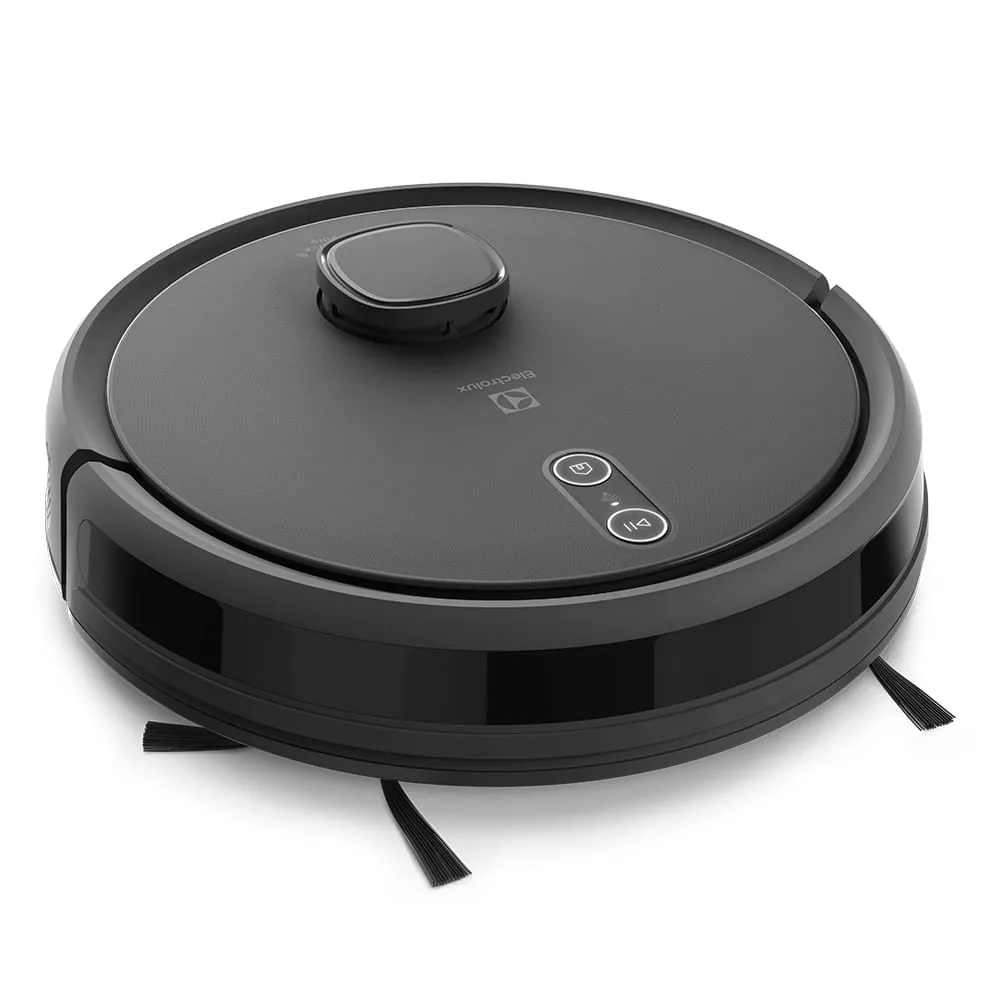 Robô Aspirador Electrolux 4 em 1 Wi-Fi Experience até 1h40 Mapeamento Preto (ERB60)