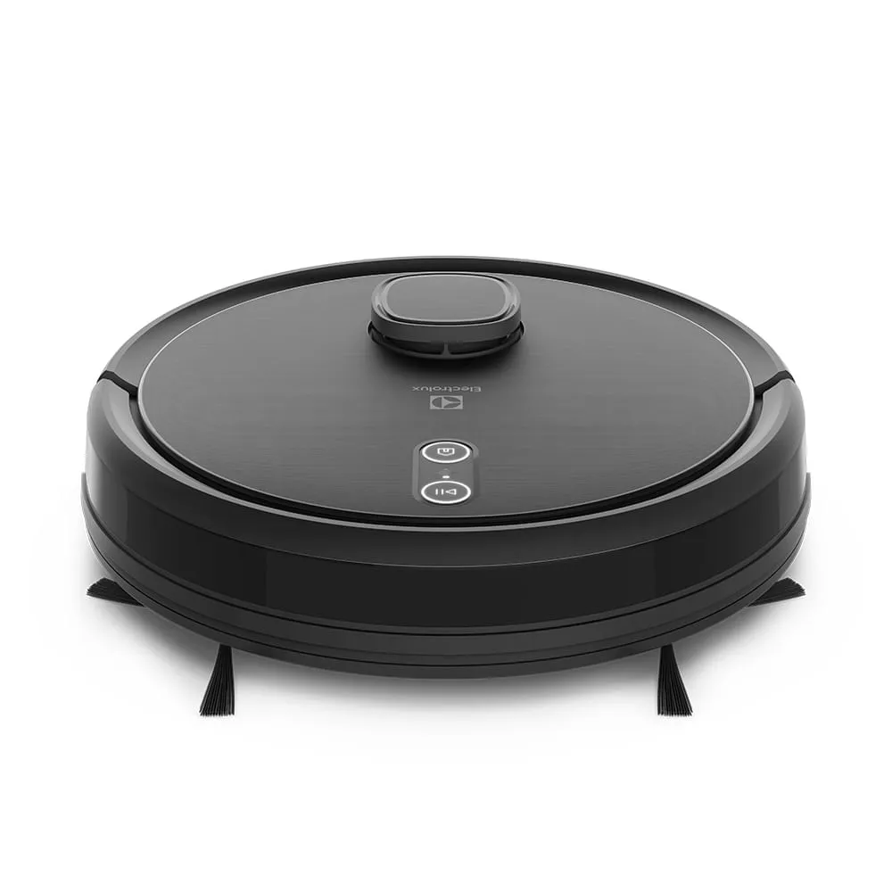 Robô Aspirador Electrolux 4 em 1 Wi-Fi Experience até 1h40 Mapeamento Preto (ERB60)