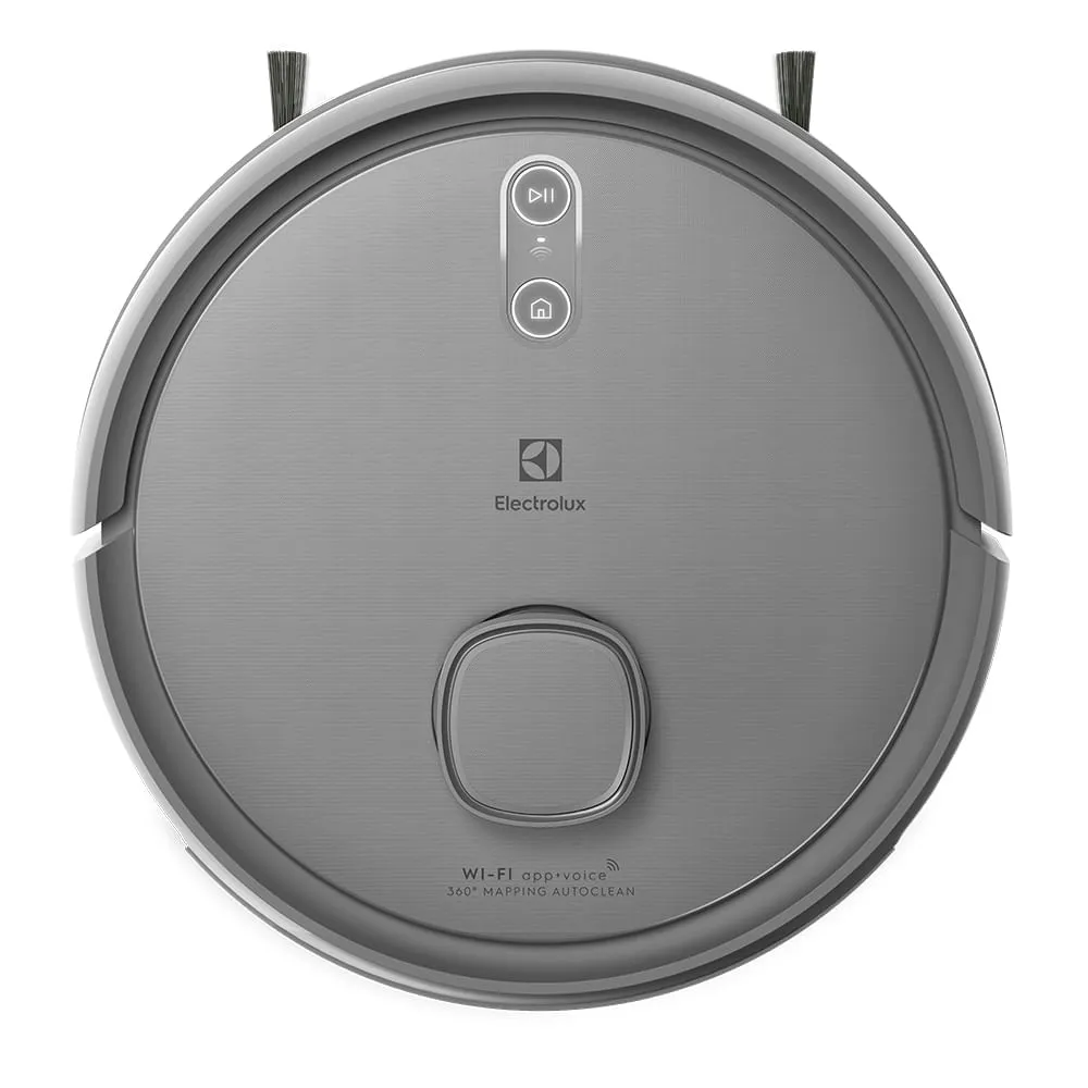 Robô Aspirador Electrolux 4 em 1 Wi-Fi Experience até 1h40 Mapeamento e Base Autolimpante (ERB80)