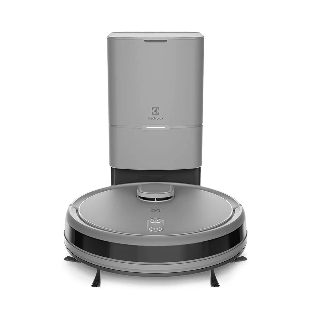 Robô Aspirador Electrolux 4 em 1 Wi-Fi Experience até 1h40 Mapeamento e Base Autolimpante (ERB80)