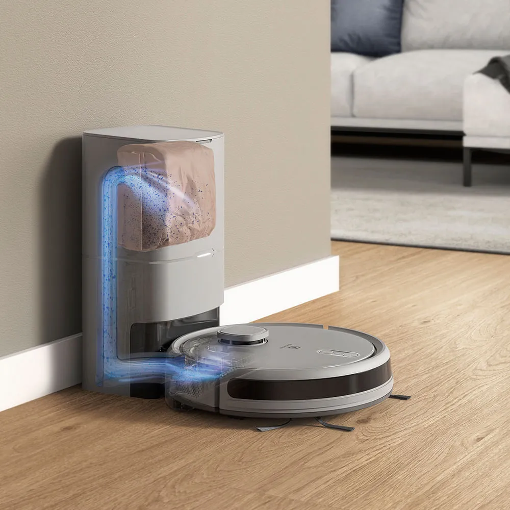 Robô Aspirador Electrolux 4 em 1 Wi-Fi Experience até 1h40 Mapeamento e Base Autolimpante (ERB80)