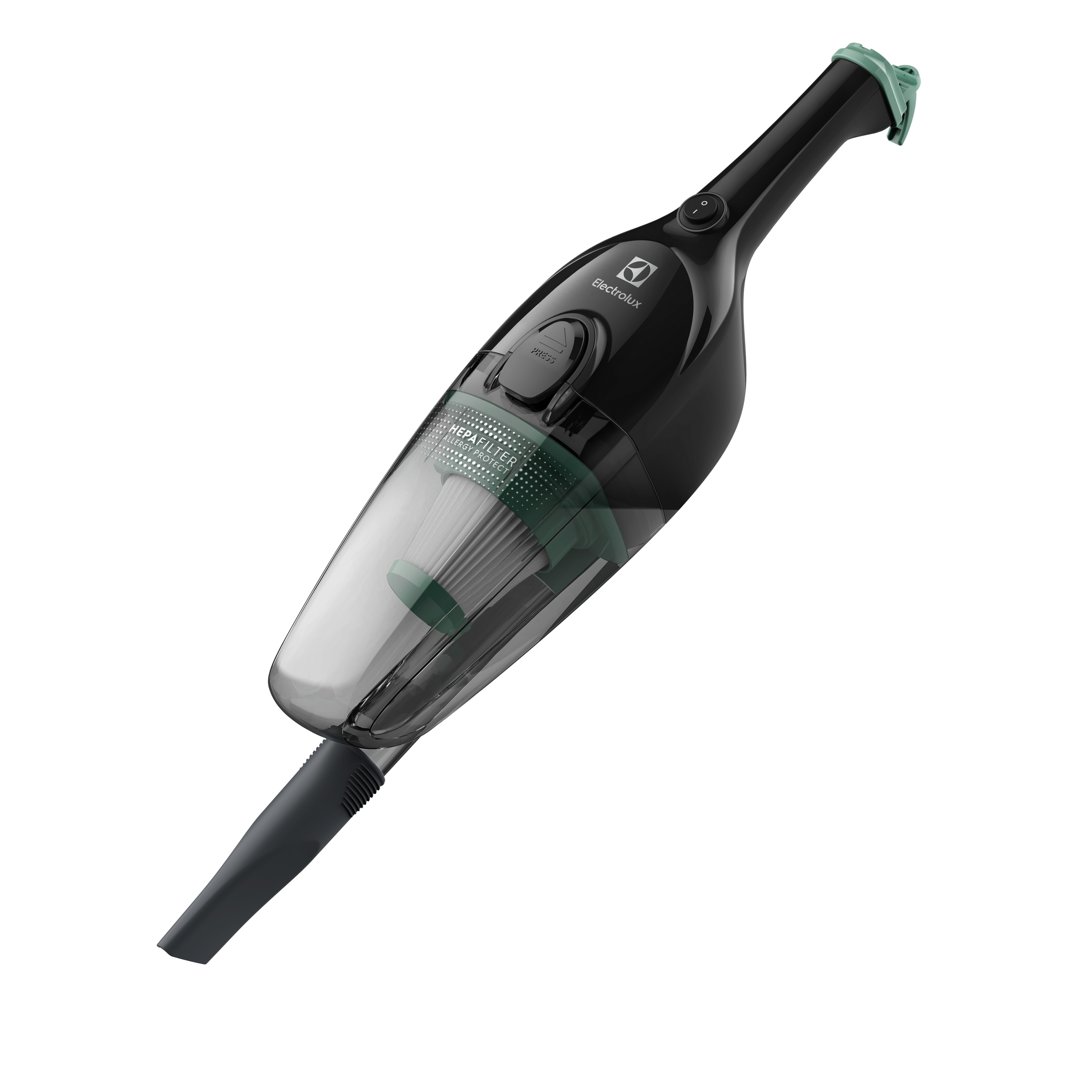 Aspirador de Pó Vertical com Fio Electrolux 1100W 2 em 1 Filtro HEPA Preto (STK12)