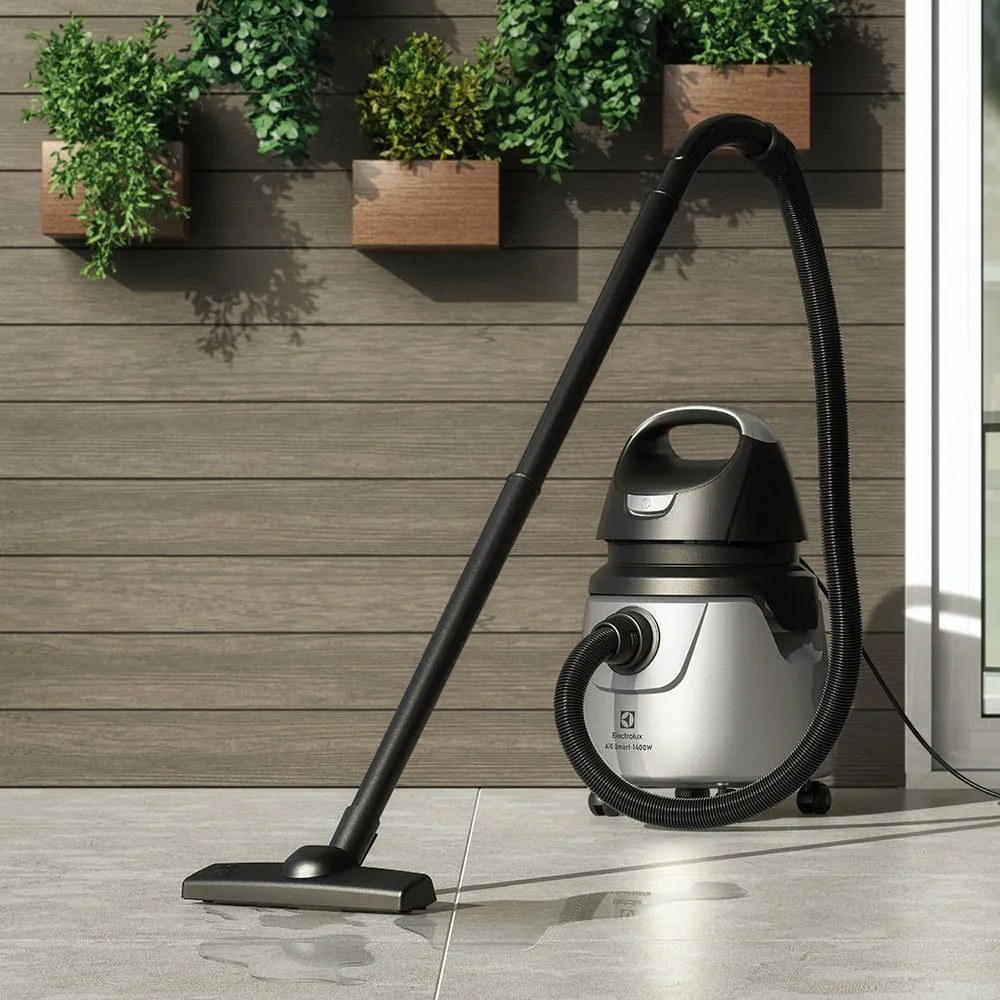 Aspirador Pó e Água Electrolux 1400w 18L Smart com Função Sopro Cinza (A10N1)