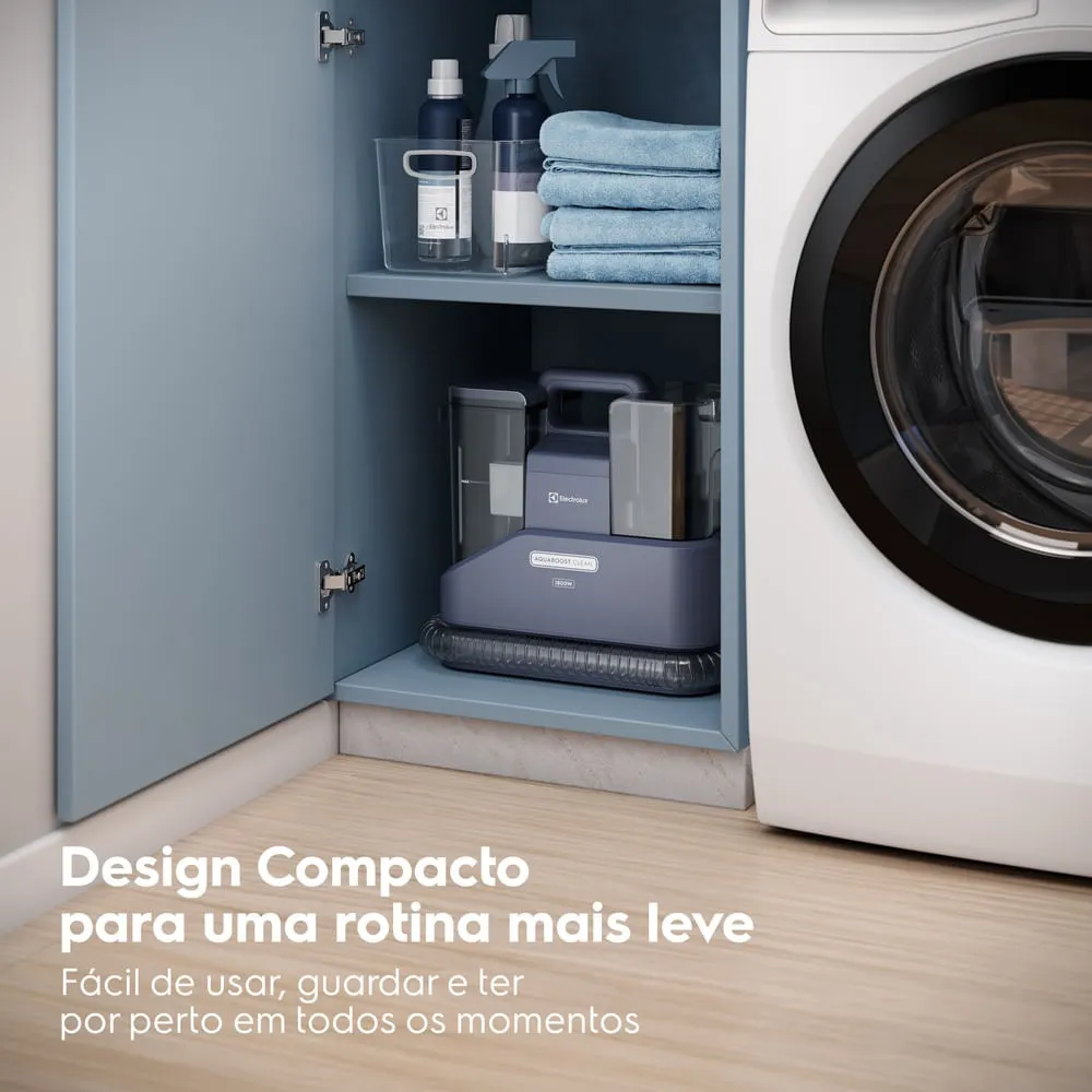 Extratora de Sujeira Portátil Electrolux 1800W Azul AcquaBoost Clean (ESC10)