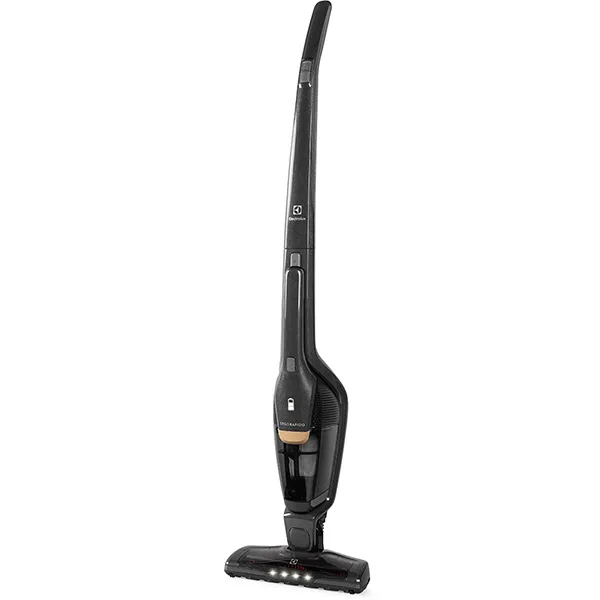 Aspirador de Pó Vertical Sem Fio Electrolux Ergorapido 2 em 1 Luz LED até 30 min Cinza (ERG24C)
