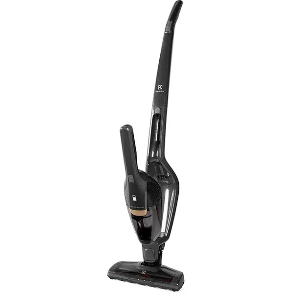Aspirador de Pó Vertical Sem Fio Electrolux Ergorapido 2 em 1 Luz LED até 30 min Cinza (ERG24C)