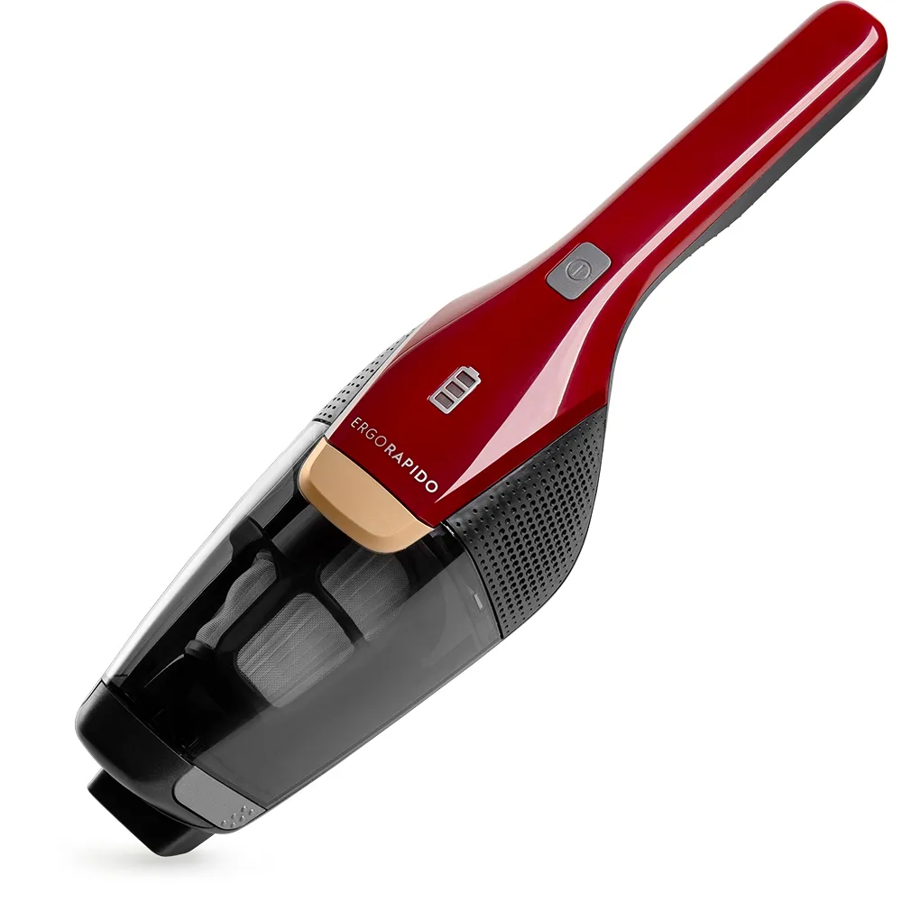 Aspirador de Pó Vertical Sem Fio Electrolux Ergorapido 2 em 1 Luz LED até 30 min Vermelho (ERG23N)
