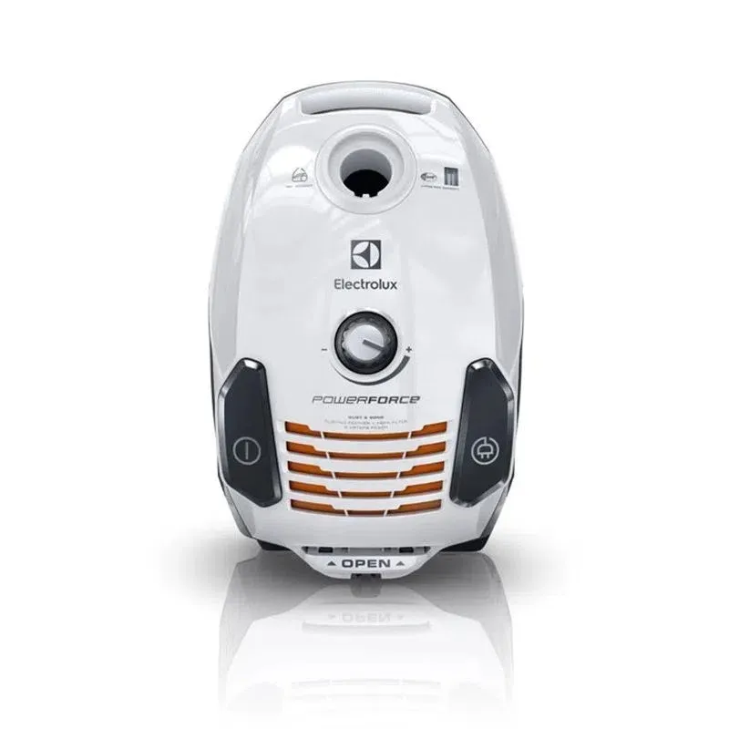 Aspirador de Pó com Saco Electrolux 1250W filtro HEPA PowerForce Silencioso Branco (PFC02)