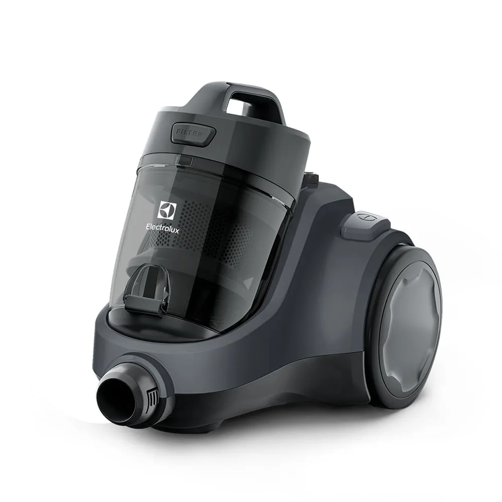 Aspirador de Pó sem Saco Electrolux 1600W Easybox Silencioso com Filtro HEPA Preto (EAS30)
