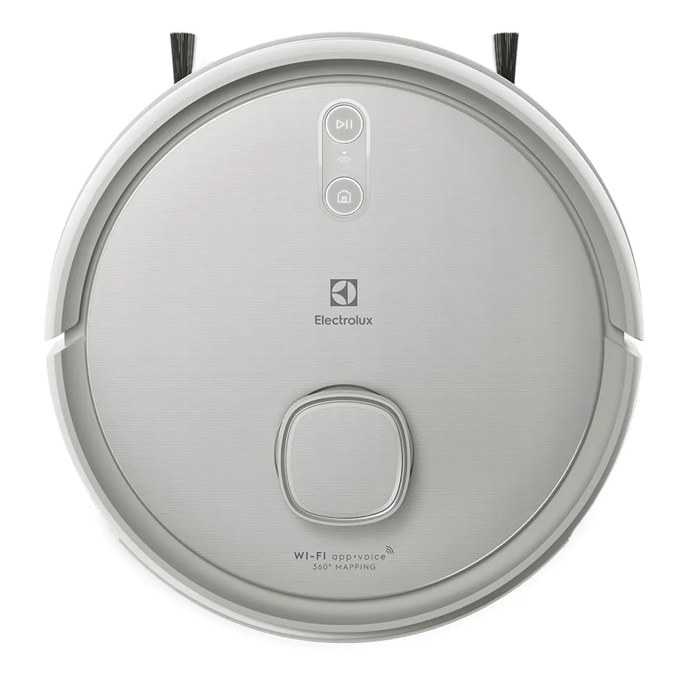 Robô Aspirador Electrolux 4 em 1 Wi-Fi Experience até 1h40 Mapeamento Branco (ERB62)