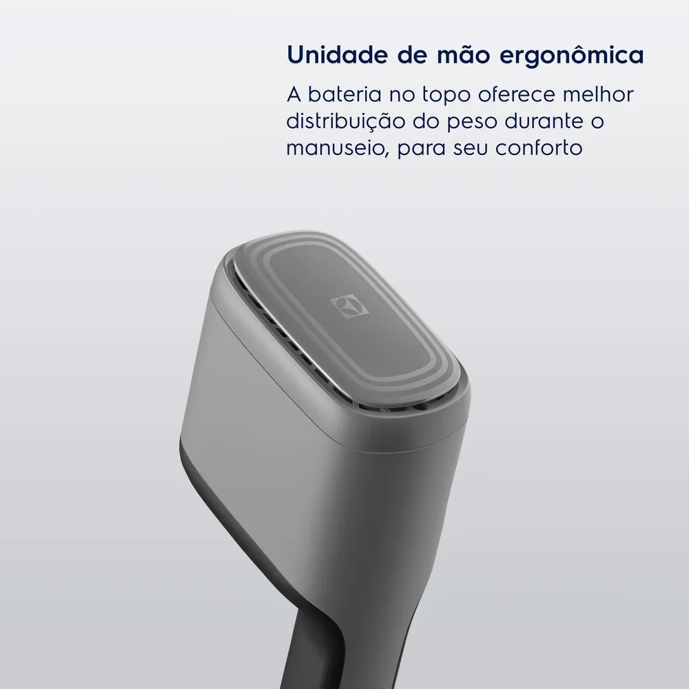 Aspirador de Pó Vertical Sem Fio Electrolux Ergorápido 2 em 1 Cyclonic Power até 30 min Cinza (ERG018)
