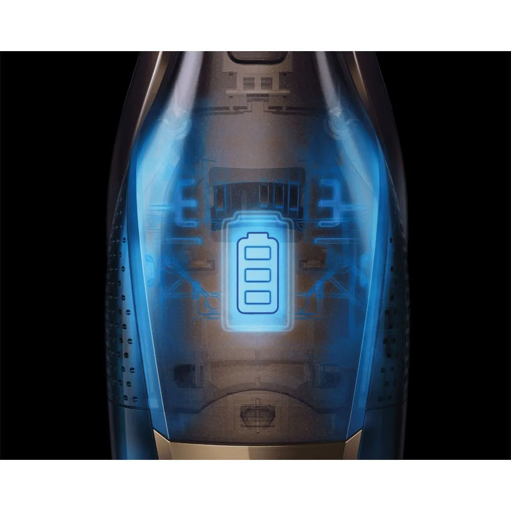 Aspirador de Pó Vertical Sem Fio Electrolux Ergorapido 2 em 1 Luz LED até 30 min Preto (ERG24N)