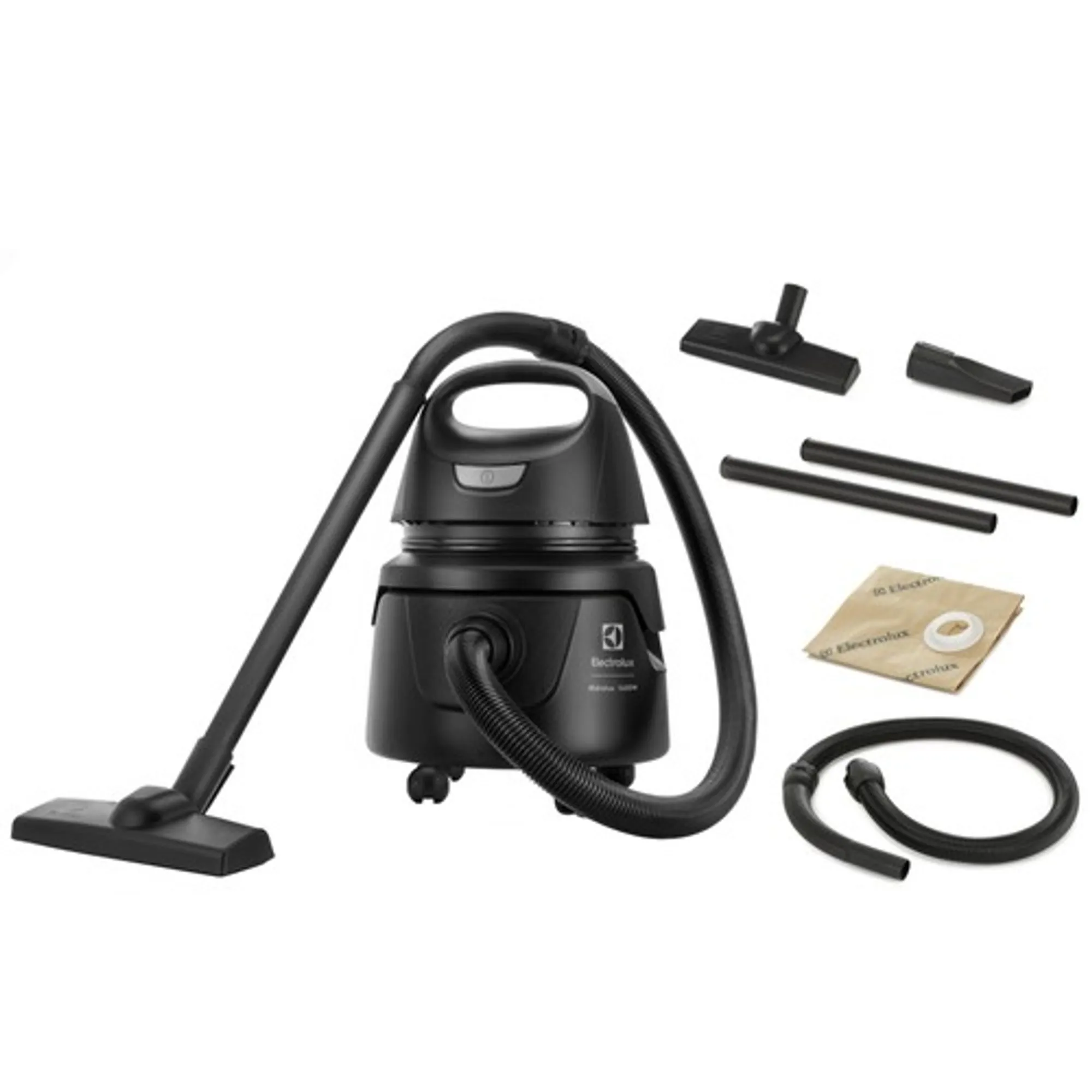 Aspirador de Pó e Água Electrolux 1400W Hidrolux Compacto com Função Sopro Preto (AWD02)