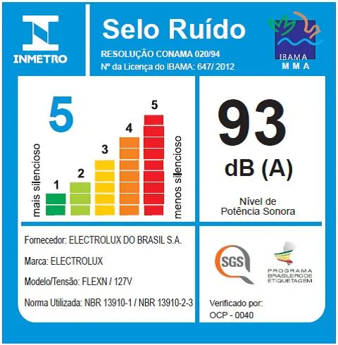 Aspirador de Pó e Água Electrolux 1400W 14L Flex com Dreno Escoa Fácil e Função Sopro Azul (FLEXN)
