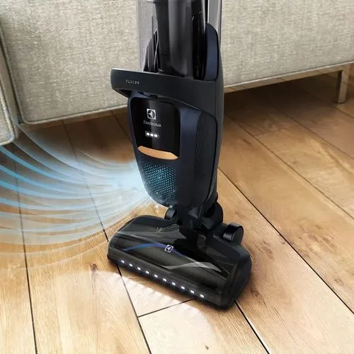 Aspirador de Pó Vertical sem Fio Electrolux Bivolt Pure F9 com Filtro HEPA Luz de LED (SH1F9)