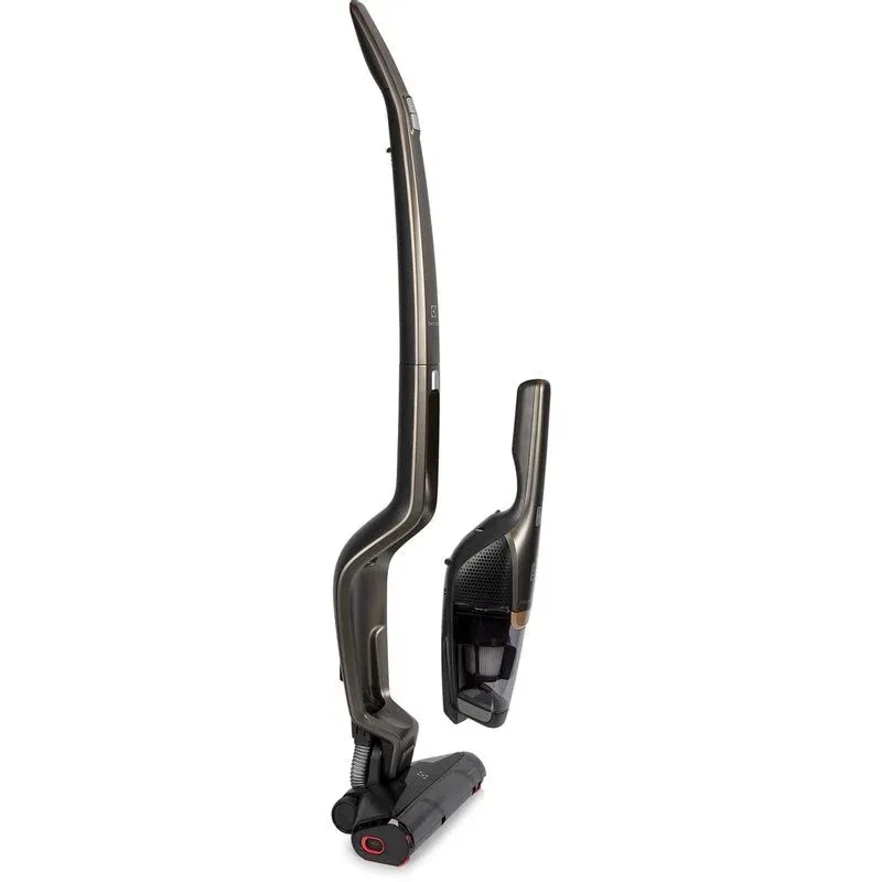 Aspirador de Pó Vertical Sem Fio Electrolux Ergorapido 2 em 1 Pisos Frios até 45 min Bronze (ERG27)