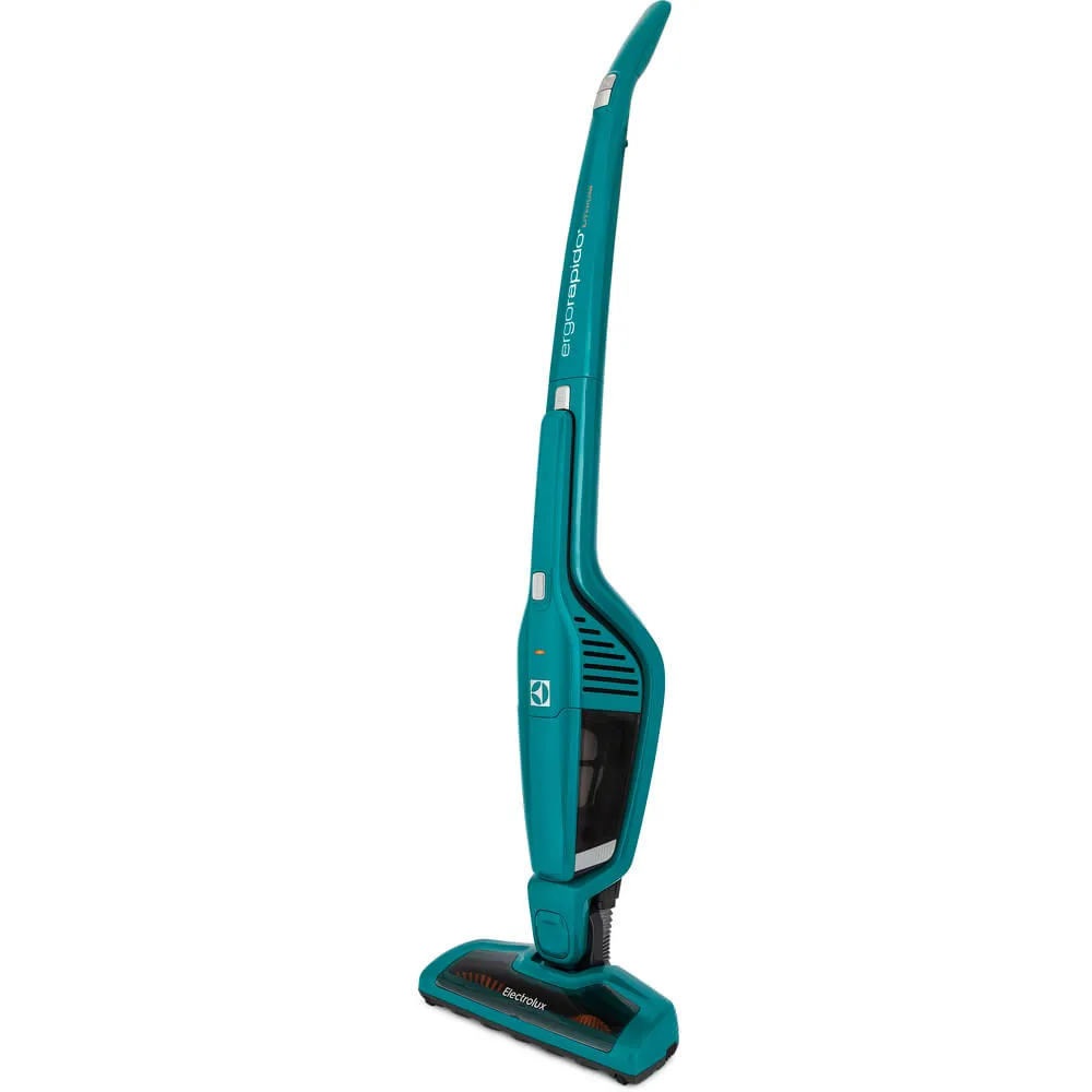 Aspirador de Pó Vertical Sem Fio Electrolux Ergorapido 2 em 1 até 21 min Verde (ERG22)
