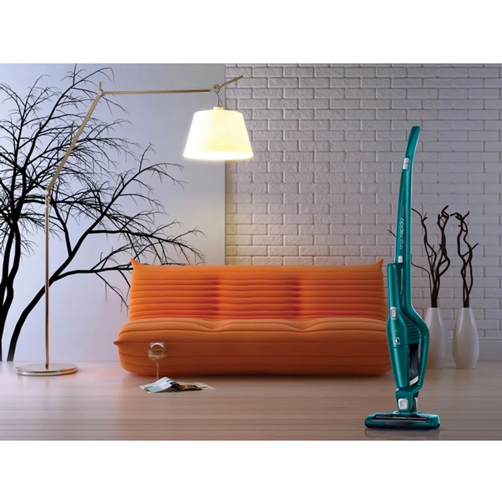 Aspirador de Pó Vertical Sem Fio Electrolux Ergorapido 2 em 1 até 21 min Verde (ERG22)