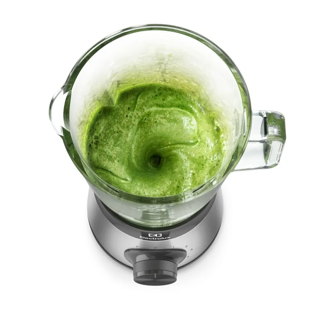 Liquidificador Electrolux 700w 1,5L Experience com Copo de Vidro e Tecnologia TruFlow™ Cor Inox Preto (EBS30)