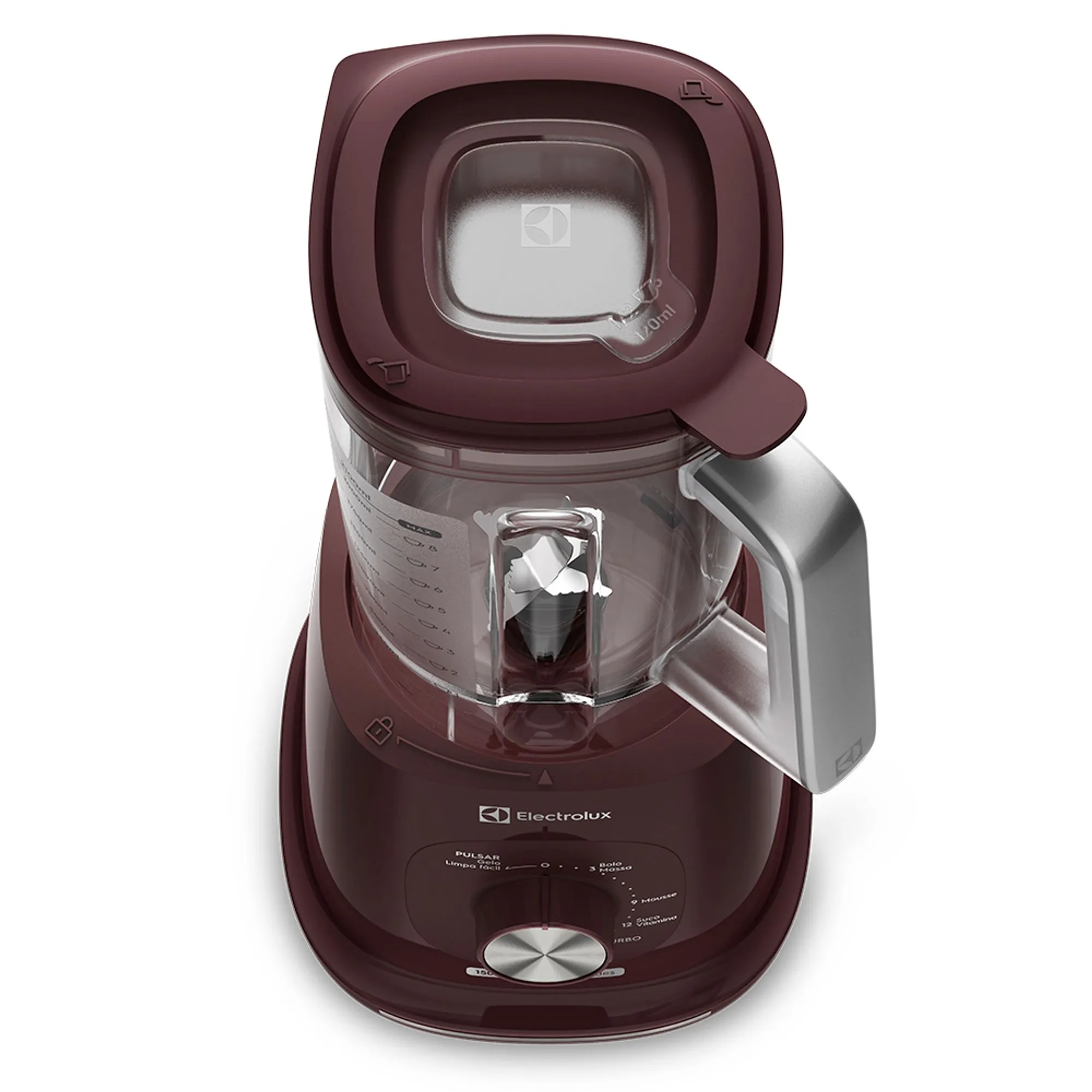 Liquidificador Electrolux 1500W 3.2L Efficient Tri Force 15 Velocidades Vermelho (EBL1510)