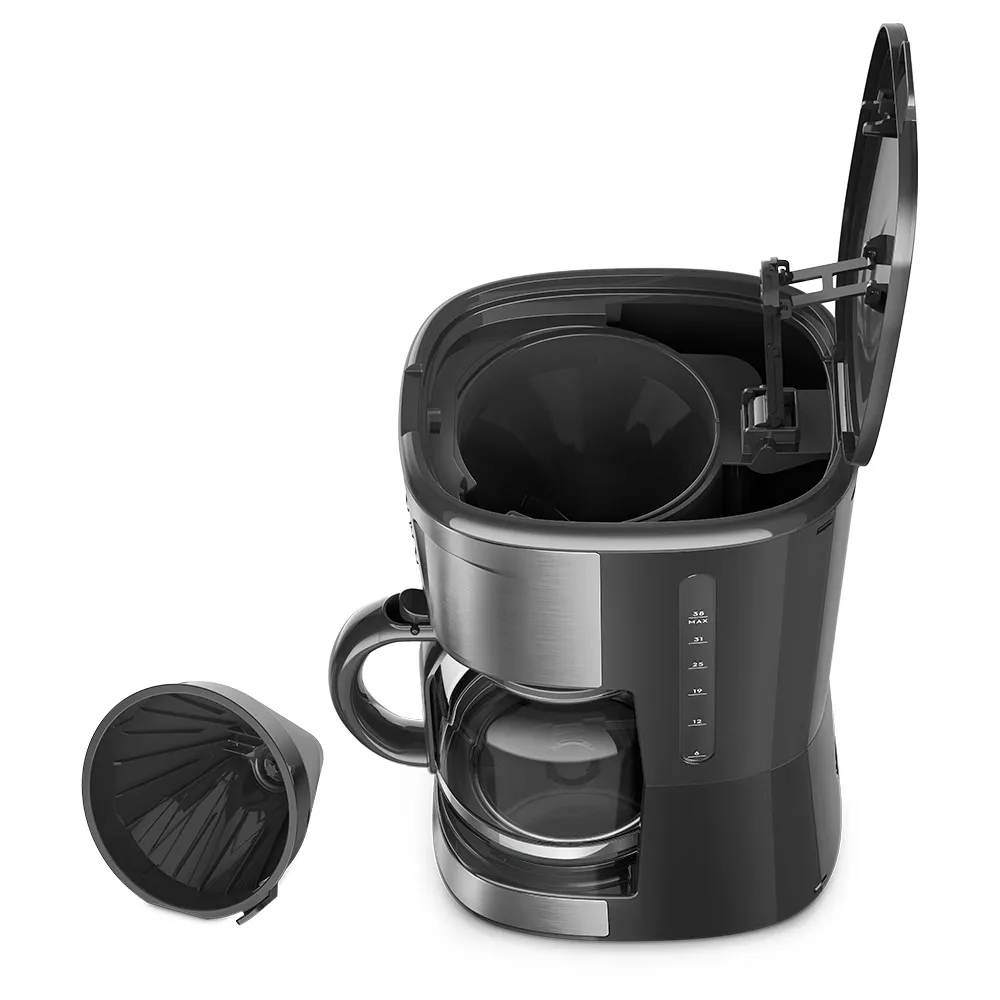 Cafeteira Elétrica Electrolux Digital 38 Xícaras Experience Programável com Timer Cor Inox (ECM30)