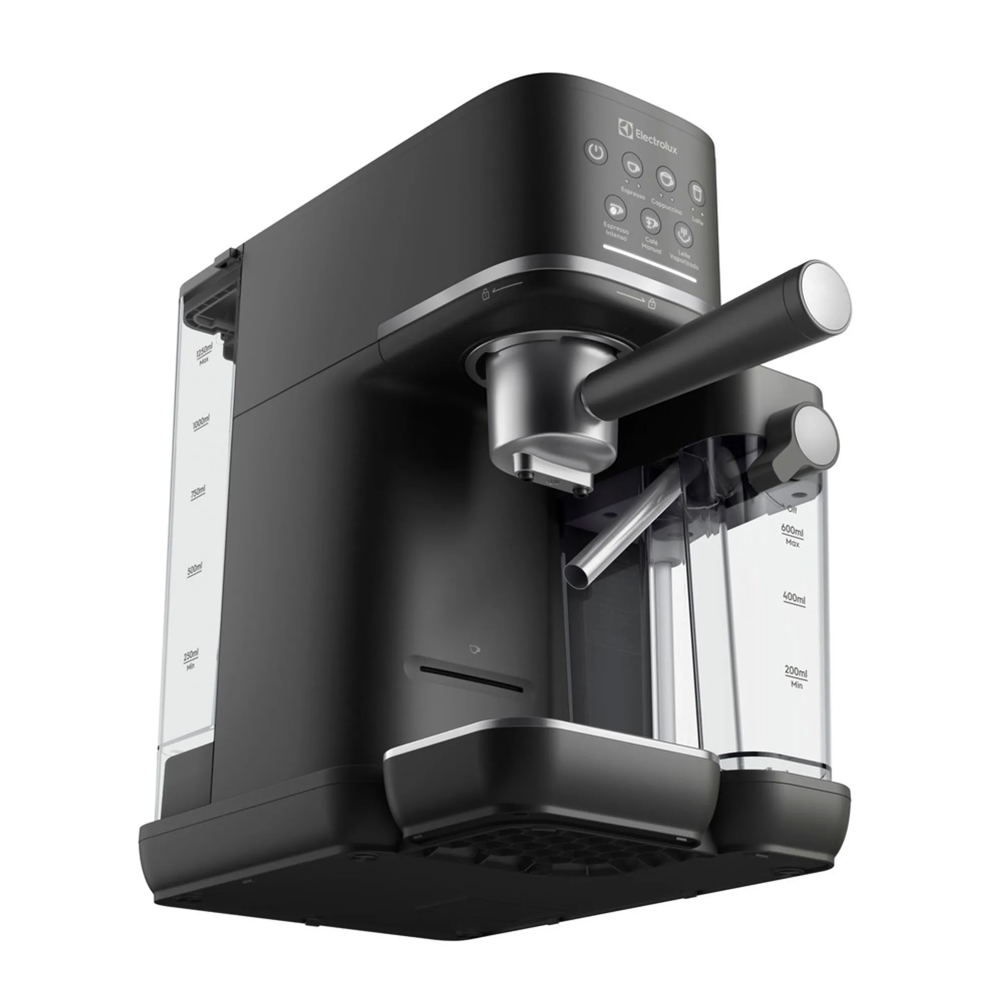 Cafeteira Espresso Electrolux Cápsula, Pó e Sache Experience Vaporizador de Leite Preta (ECM70)