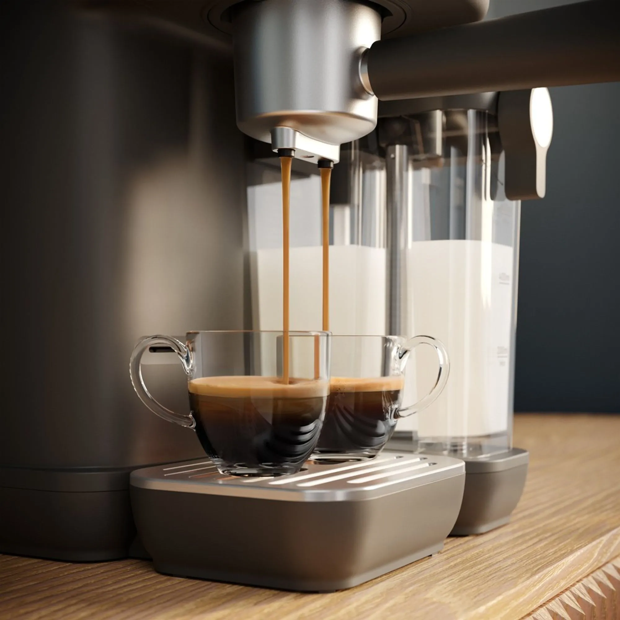 Cafeteira Espresso Electrolux Cápsula, Pó e Sache Experience Vaporizador de Leite Preta (ECM70)