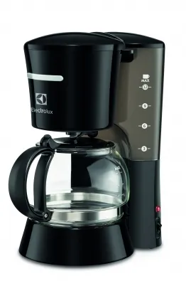 Cafeteira Elétrica Electrolux 12 Xicaras Easyline com Sistema Corta Pingos Preta (CMB31)