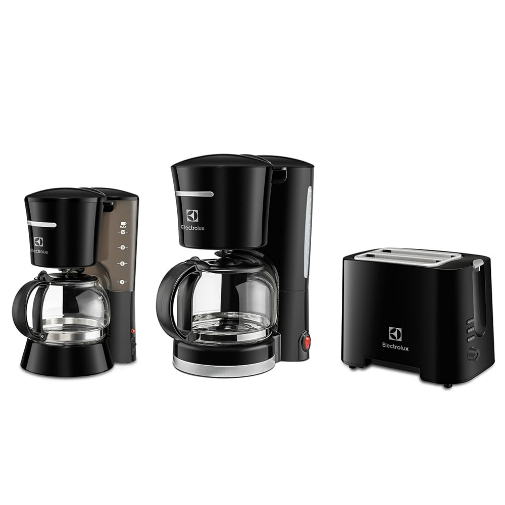 Cafeteira Elétrica Electrolux 25 Xicaras Easyline com Sistema Corta Pingos Preta (CMB21)