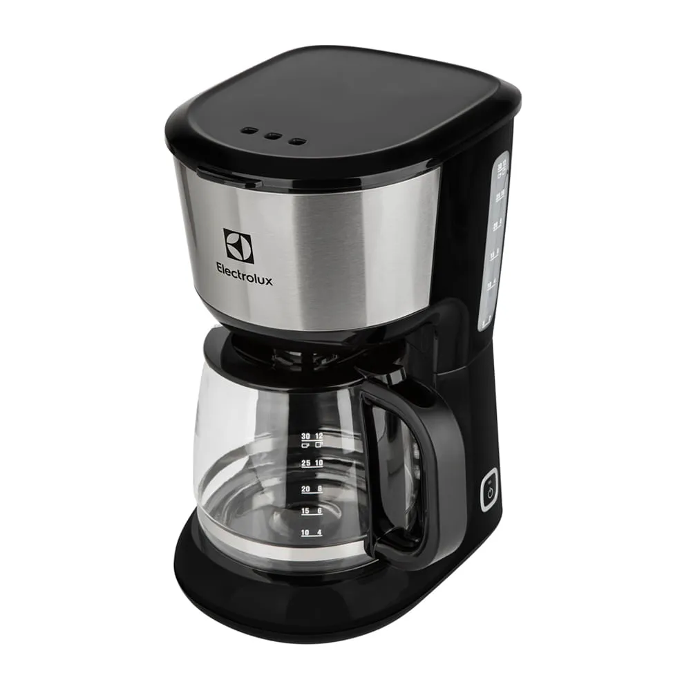 Cafeteira Elétrica Electrolux 30 Xicaras Love Your Day com Sistema Corta Pingos Cor Inox Preta (CMM20)