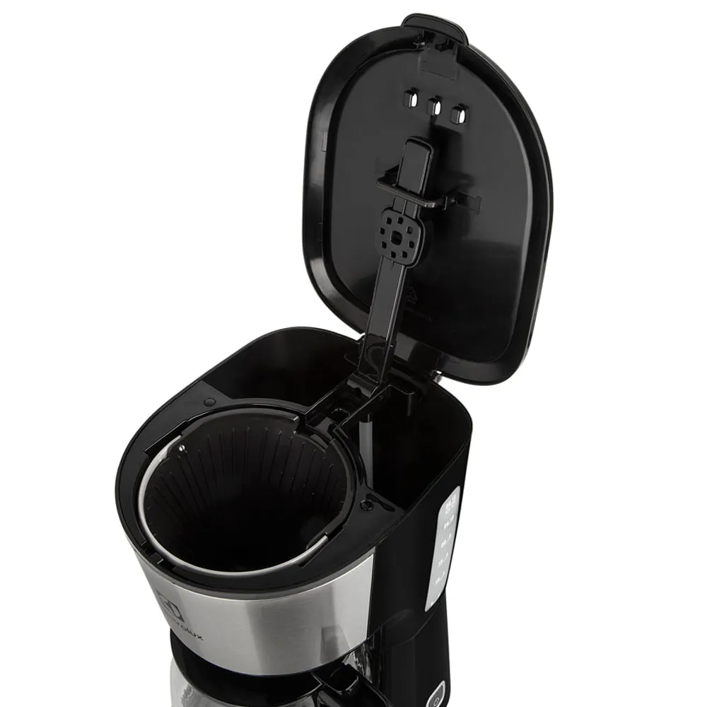 Cafeteira Elétrica Electrolux 30 Xicaras Love Your Day com Sistema Corta Pingos Cor Inox Preta (CMM20)