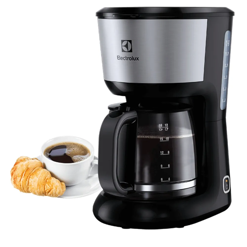 Cafeteira Elétrica Electrolux 30 Xicaras Love Your Day com Sistema Corta Pingos Cor Inox Preta (CMM20)