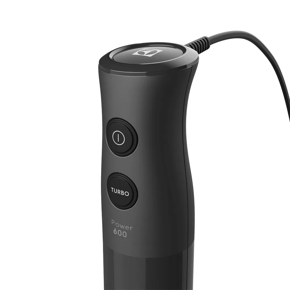 Mixer 3 em 1 Electrolux Cinza 600W com Haste em Inox e Tecnologia TruFlow (EIB20)