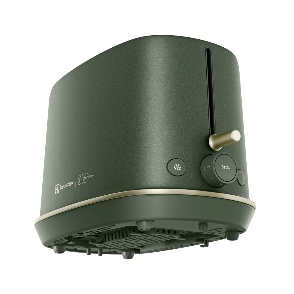 Torradeira Elétrica Electrolux Verde Linha 100 anos Celebre Sensações (TOP75)