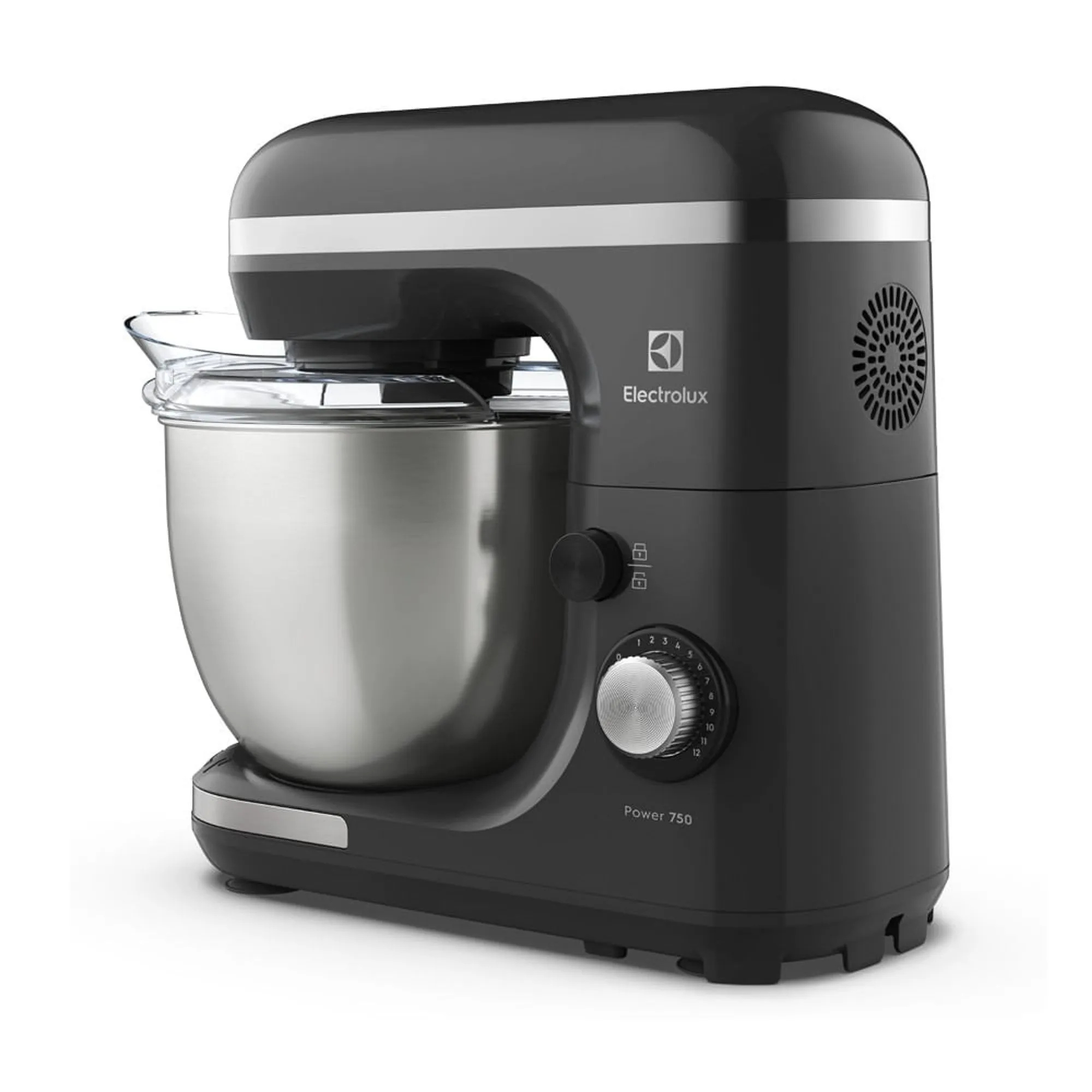Batedeira Planetária Electrolux 750w Cinza Experience Com Tigela Inox 5l (EKM40)