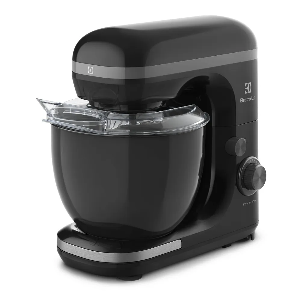 Batedeira Planetária Electrolux 750w Preta Experience Com Tigela 5l (EKM30)