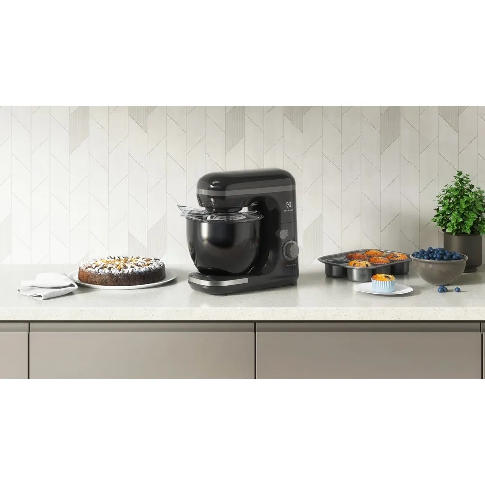 Batedeira Planetária Electrolux 750w Preta Experience Com Tigela 5l (EKM30)
