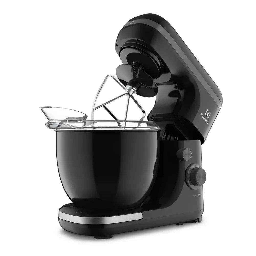 Batedeira Planetária Electrolux 750w Preta Experience Com Tigela 5l (EKM30)