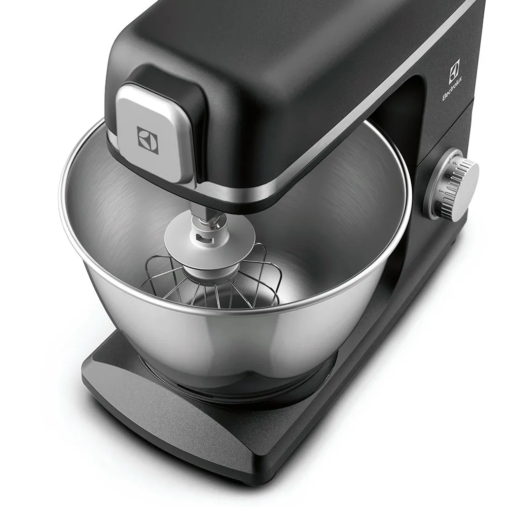 Batedeira Planetária Electrolux 800w preta Expert com Tecnologia TruFlow Power System (KMP70)