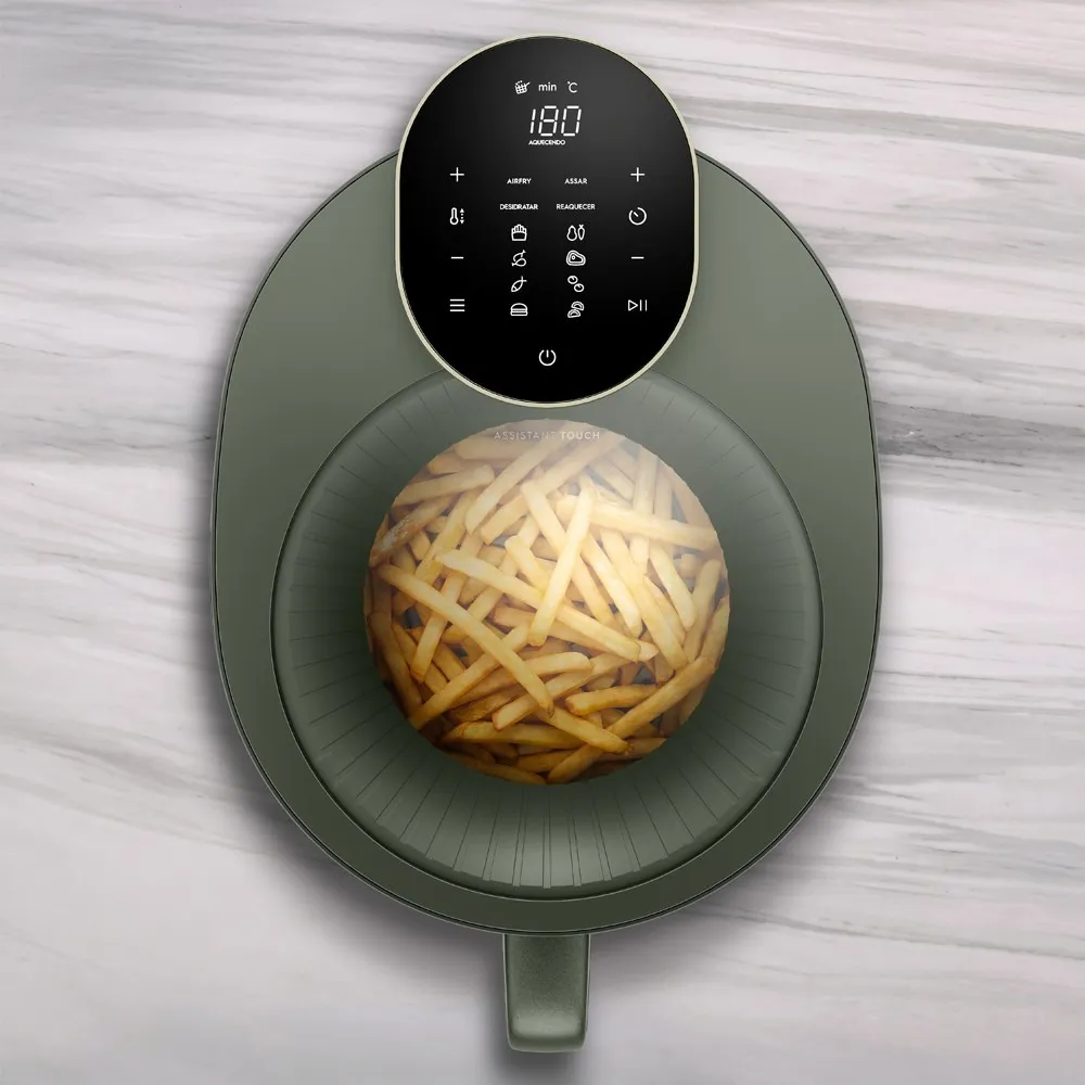 Air Fryer Electrolux por Rita Lobo 5,1L Verde Linha 100 anos Celebre Sabores (EAF175)