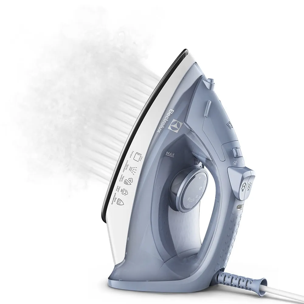 Ferro de Passar Roupa a Vapor e a Seco Electrolux Efficient com Vapor Vertical (ESI10)