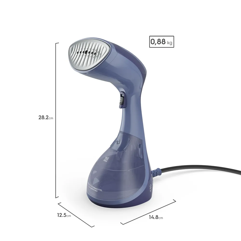 Vaporizador Passadeira de Roupas Portátil Electrolux Efficient Care com Vapor Contínuo (EPS10)