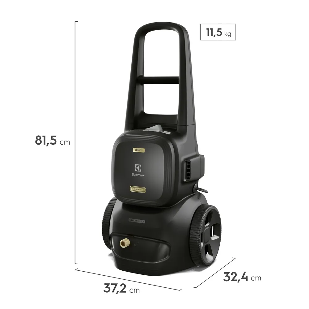 Lavadora de Alta Pressão Electrolux 2250PSI 1650W Motor Indução Experience (UPR2250)