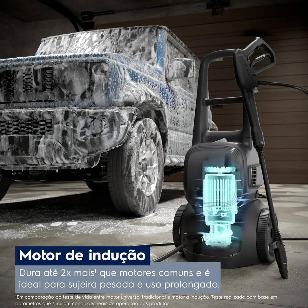 Lavadora de Alta Pressão Electrolux 2250PSI 1650W Motor Indução Experience (UPR2250)