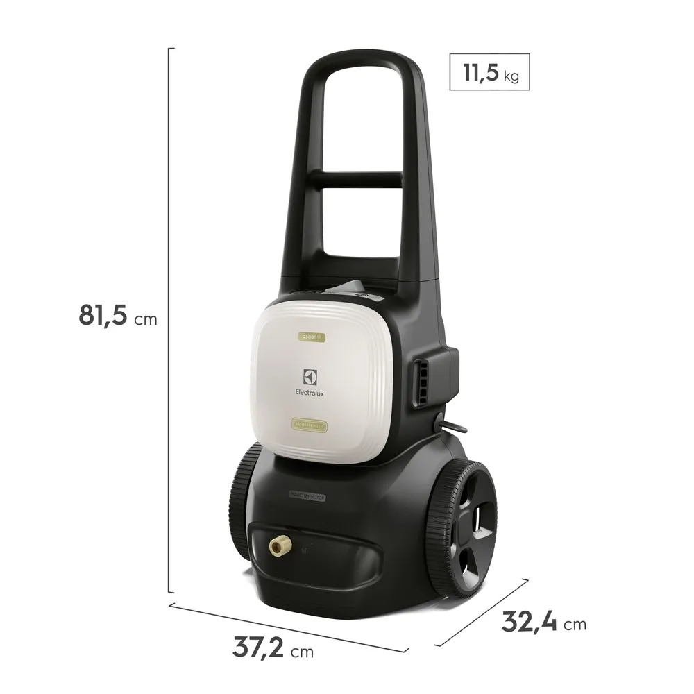 Lavadora de Alta Pressão Electrolux 2300PSI Motor Indução e Mangueira Desobstruidora (UPR2300)